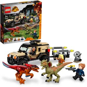Lego jurassic World™ 76951 - Le Transport Du Pyroraptor Et Du Dilophosaurus - Publicité