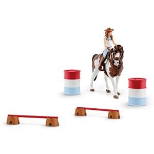 Schleich 42441 Kit d'équitation Western d'Hannah, dès 5 Ans, Horse Club Coffret, 19 x 6,6 x 15 cm - Publicité