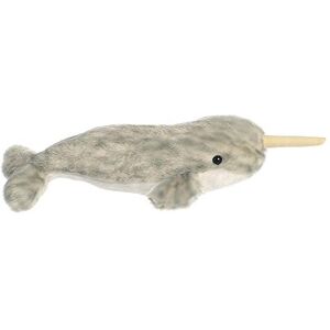 Aurora , 31722, Mini Flopsie Narval 20 cm, Peluche, Gris - Publicité