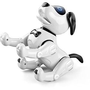 Sharplace Télécommande Robot Chien électronique Pet Dancing Push Robot Chien Jouet pour garçons et filles Âge 5 6 7 8 9 10 Tout-petits Enfants, Blanche - Publicité