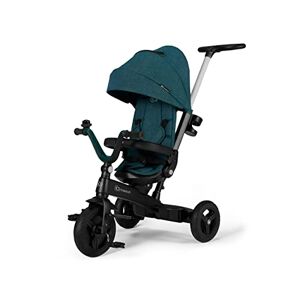 KINDERKRAFT Tricycle bébé evolutif TWIPPER, Siège pivotant à 360°, 9 mois à 5 ans, Vert - Publicité