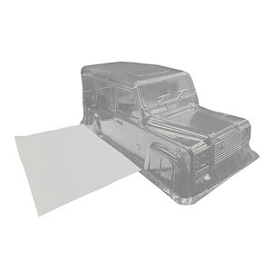 Oshhni Clear Body 1/10 RC Car Body Shell Facile à installer Épaissir le matériau RC Car Shell Cover RC Clear Body pour RC4WD /10 DIY Accs Pièces de - Publicité