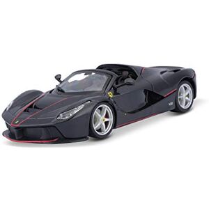 Bburago Maisto France 26022B Véhicule miniature Ferrari Aperta Échelle 1/24 Couleur noire - Publicité