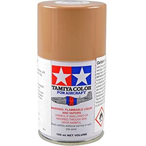 Tamiya 86515 AS-15 Marron clair mat (TAN) (USAF) 100 ml – Peinture en spray pour modélisme en plastique, spécialement conçue pour les modèles d'avions, le modélisme et les accessoires de bricolage - Publicité