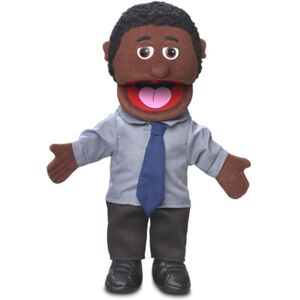 Silly Puppets 14 Calvin Hand Puppet (Black) by - Publicité