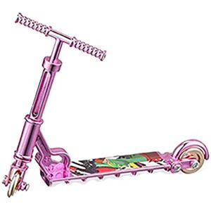 Tonone Mini trottinettes à Doigts en Plastique Skateboard Jouet pédagogique Deux Roues Scooter Modèle Home Décoration pour Enfants Noël Cadeau d'anniversaire,Couleur Rose - Publicité