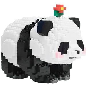 AEUZWR Briques de Construction Panda, Panda Blocs de Construction, Panda Micro Blocs de Construction, 983 Pièces Jouet de Construction pour Enfants pour Animaux Mignon Panda Bricks - Publicité