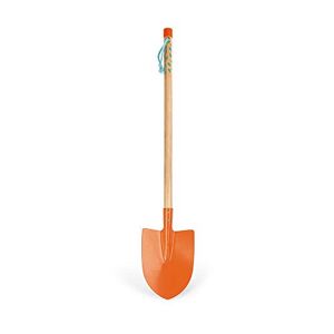 Janod From 3 years old Happy Garden Large Shovel in Metal and Wood Imitation Toy J03192 - Publicité