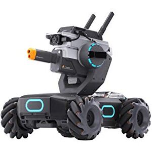 DJI RoboMaster S1, Support Éducatif, Construire Soit-Même, IA, Programmation Scratch et Python, Robotique, Multiples Modes de Combats, Conçu pour Gagner, RMS1-EU - Publicité