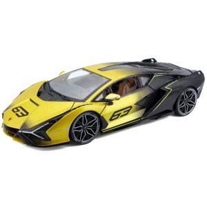 Bburago Lamborghini  Modellino Auto SIAN FKP 37 in Scala 1:18 Porte e cofano apribili dettagli realistici Auto da Collezione - Publicité