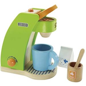 Hape E3106 Jeu d'Imitation en Bois Cuisine Machine à Café - Publicité