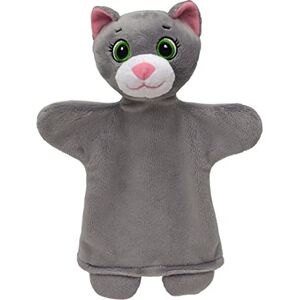 MORAVSKÁ ÚSTŘEDNA BRNO, d.u.v. Marionnette à Main Parlant Chat Zoo Jouet en Peluche Animaux en Peluche pour Garçons Filles Jouet Interactif pour Le Théâtre et Les Jeux de Rôles - Publicité