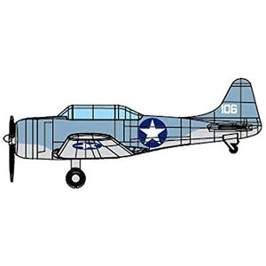 Trumpeter -1/350 SBD-3 Dauntless Fighter Modèle en Plastique, 6404 - Publicité