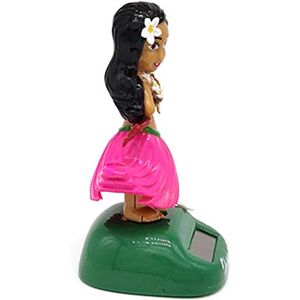 Rissunkv Figurine Solaire Dansante, Danseuse Hawaienne Voiture Qui Bouge, Jouet Voiture Solaire Balançoire Poupée, Poupée Dansante À Énergie Solaire,Hawaii Fille De Danse Figurine Solaire Dansante - Publicité