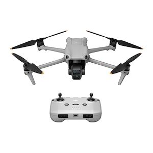 DJI Air 3 ( RC-N2), drone à télécam. moy. et double caméra principale grand-angle, temps de vol max. 46 min, détection d’obstacles omnidirect., photos 48 MP, vidéo HDR 4K/60 ips, O4, C1 certifié - Publicité