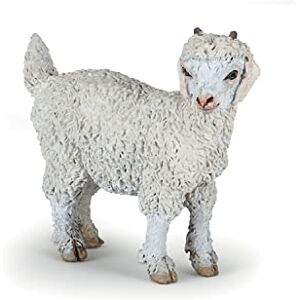 Papo -Figurine Peinte A La Main -La Vie à la Ferme -Chevreau angora-51171-À Collectionner-pour Enfants Filles et Garçons A Partir de 3 Ans - Publicité