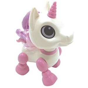 Lexibook Power Unicorn Mini Mon Petit Robot Licorne Robot licorne avec sons, musique, effets lumineux, répétition de voix et réaction aux sons ROB02UNI - Publicité