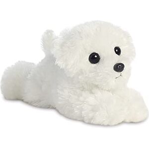 Aurora , 60466, Mini Flopsie Snowball Le Bichon frisé, 20 cm, Peluche, Blanc - Publicité