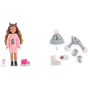 Corolle Girls Coffret Melody Music & Mode, Ensemble Hiver, poupée Mannequin, Accessoires, 28cm, dès 4 Ans - Publicité