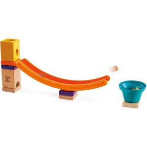 Hape Circuit Billes Rampe Mega Skatepark Quadrilla, 9 Pièces + 8 Billes Kit d'Extension pour Circuit à Billes en Bois Jeux de Construction en Bois Jeu Enfant 4 Ans et Plus Fille et Garçon - Publicité