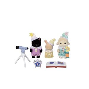 SYLVANIAN FAMILIES Le Trio des bébés Pyjama Party 5750 Figurines Prêt-à-Jouer Mini Poupées - Publicité