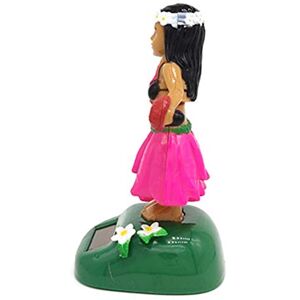 Rissunkv Figurine Solaire Dansante, Danseuse Hawaienne Voiture Qui Bouge, Jouet Voiture Solaire Balançoire Poupée, Poupée Dansante À Énergie Solaire,Hawaii Fille De Danse Figurine Solaire Dansante - Publicité