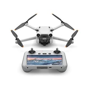 DJI Mini 3 Pro avec  Smart Control Drone Caméra Léger et Pliable avec Vidéo 4K/60Ips, Photo 48Mp, Temps de Vol de 34 Min, Détection d’Obstacles dans Trois Directions,Grey - Publicité
