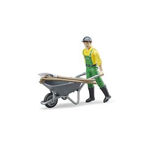 bruder 62610 Set de figurines d'agriculteurs avec accessoires, Agriculteur, Figurine jouet, Homme, Ferme, Ferme équestre - Publicité