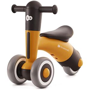 KINDERKRAFT MINIBI Draisienne bébé 1 an, Vélo sans Pédales, Selle réglable, pèse Que 2,1 kg, Jaune - Publicité