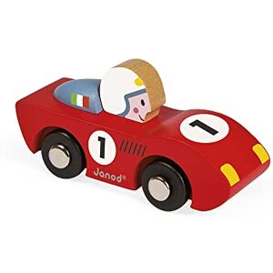 Janod J08545 Story Racing Wooden Car, Speed - Publicité