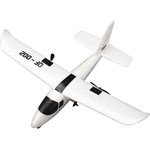 Alomejor Avion RC Prêt à Voler Bricolage Avion à Voilure Fixe Planeur Avion Télécommandé Avion RC pour Enfants Débutant(avec Bande LED) - Publicité