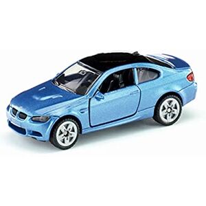 SIKU 1450, BMW M3 Coupé, métal/plastique, bleu, voiture jouet pour enfants, portes ouvrables - Publicité