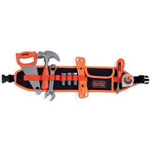 Smoby BLACK+DECKER Ceinture Outils Sangle Réglable Jouet Bricolage Enfant 14 Accessoires 360192 - Publicité