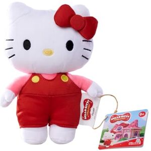 Simba Peluche Hello Kitty 20 cm Hello Kitty Super Style 4 modèles, Licence Officielle, Authentique, 1 unité de manière aléatoire, Convient à Tous Les âges (109280150) - Publicité