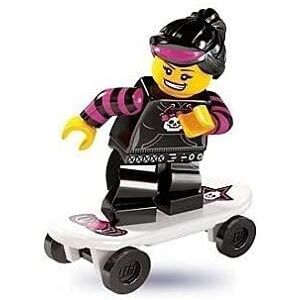 Lego Collectable Minifigures: Skater Girl Minifigure (Series Six) - Publicité