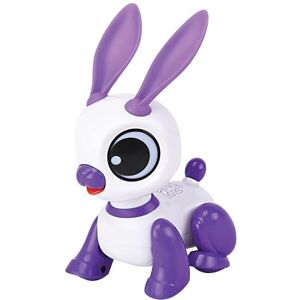 Lexibook Power Rabbit Mini Mon Petit Robot Lapin Robot Lapin avec Sons, Musique, Effets Lumineux, répétition de Voix et réaction aux Sons, Jouet pour garçons et Filles ROB02RAB - Publicité