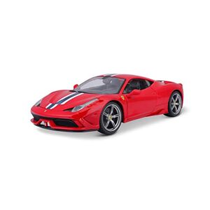 Bburago Maisto-  16002 Ferrari 458 Spéciale-Echelle 1/18, Rouge - Publicité