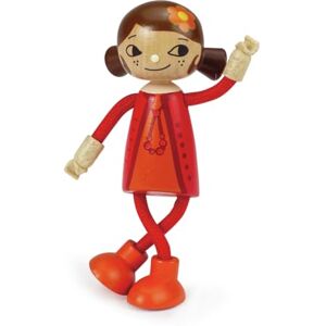 Hape Jouet  Figurine Maman en Bois pour Maison de Poupée en Bois Personnage Mère Famille en Bois pour Maison de Poupée Jouet pour Enfant à partir de 3 ans Jouet Fille et Garçon - Publicité