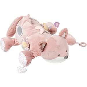 Nattou Peluche d'Activité Alice Le Renard, en Polyester, avec différentes Activités, env. 60 cm, Alice et Pomme, Rose - Publicité