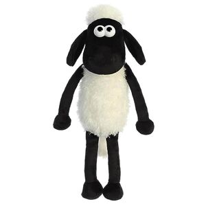 Aurora Shaun the Sheep, Noir et Blanc, 61174 Peluche, 12 Pouces, Convient aux Adultes et aux Enfants, 30 cm - Publicité