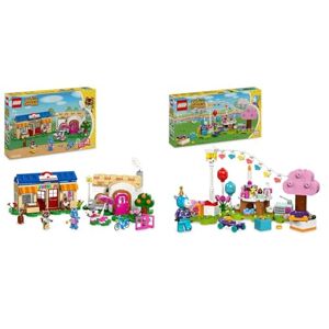 Lego Animal Crossing Boutique Nook et Maison de Rosie, Jouet de Construction Créatif pour Enfants & Animal Crossing Goûter d’Anniversaire de Lico, Jouet de Construction Créatif pour Enfants - Publicité