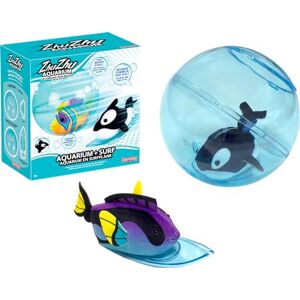 Lansay ZHU ZHU AQUARIUM Aquarium + Surf Kit d'Accessoires pour Peluche Intéractive Pour Enfants dès 4 ans Création d'un Univers Marin Miniature pour Animal Interactif Pas Besoin d'Eau - Publicité