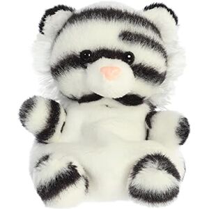 Aurora ® Adorable animal en peluche Palm Pals™ Kira White Tiger™ Amusement de poche Jeu en déplacement Blanc 12,7 cm - Publicité