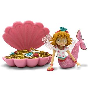 Bullyland 18904 Figurine de jeu Princesse Lillifee en sirène avec son coquillage au trésor, fidèle au détail, idéale comme figurine de gâteau et petit cadeau pour les enfants à partir de 3 ans - Publicité