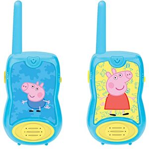 Lexibook - Peppa Pig Talkies-Walkies, Jeu de Communication pour Enfant, Clip Ceinture, à Piles, Bleu, TW12PP - Publicité