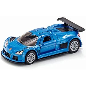 SIKU 1444, Voiture de Sport Gumpert Apollo, métal/plastique, bleu, portes ailées ouvrables - Publicité