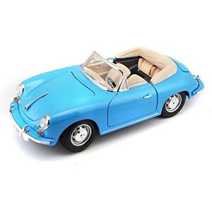 Bburago 12025Bl Véhicule Miniature Modèle À L'Échelle Porsche 356 B Cabriolet 1961 Echelle 1/18 Coloris aléatoire - Publicité