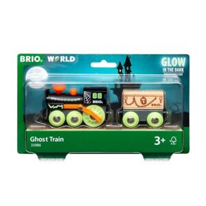 Brio World 33986 Train Fantome Phosphorescent Pour circuit de train en bois Système d'attache aimantée Jouet pour garçons et filles à partir de 3 ans - Publicité
