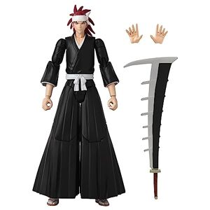 Bandai Anime Heroes Bleach Figurine Anime Heroes 17 cm Abarai Renji Licence Officielle Bleach Figurine d'action articulée Renji 36972 - Publicité