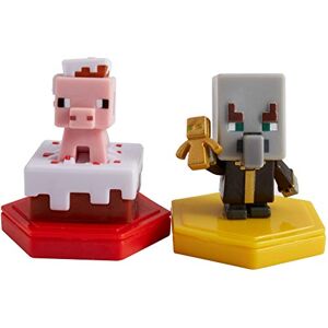 Mattel MINECRAFT Earth BOOST MINI FIGURES 2-PACK NFC-Chip Toys, Earth Augmented Reality Mobile Game, Based on Minecraft Video Game, Great for Playing, Trading, and Collecting, Adventure Toy - Publicité
